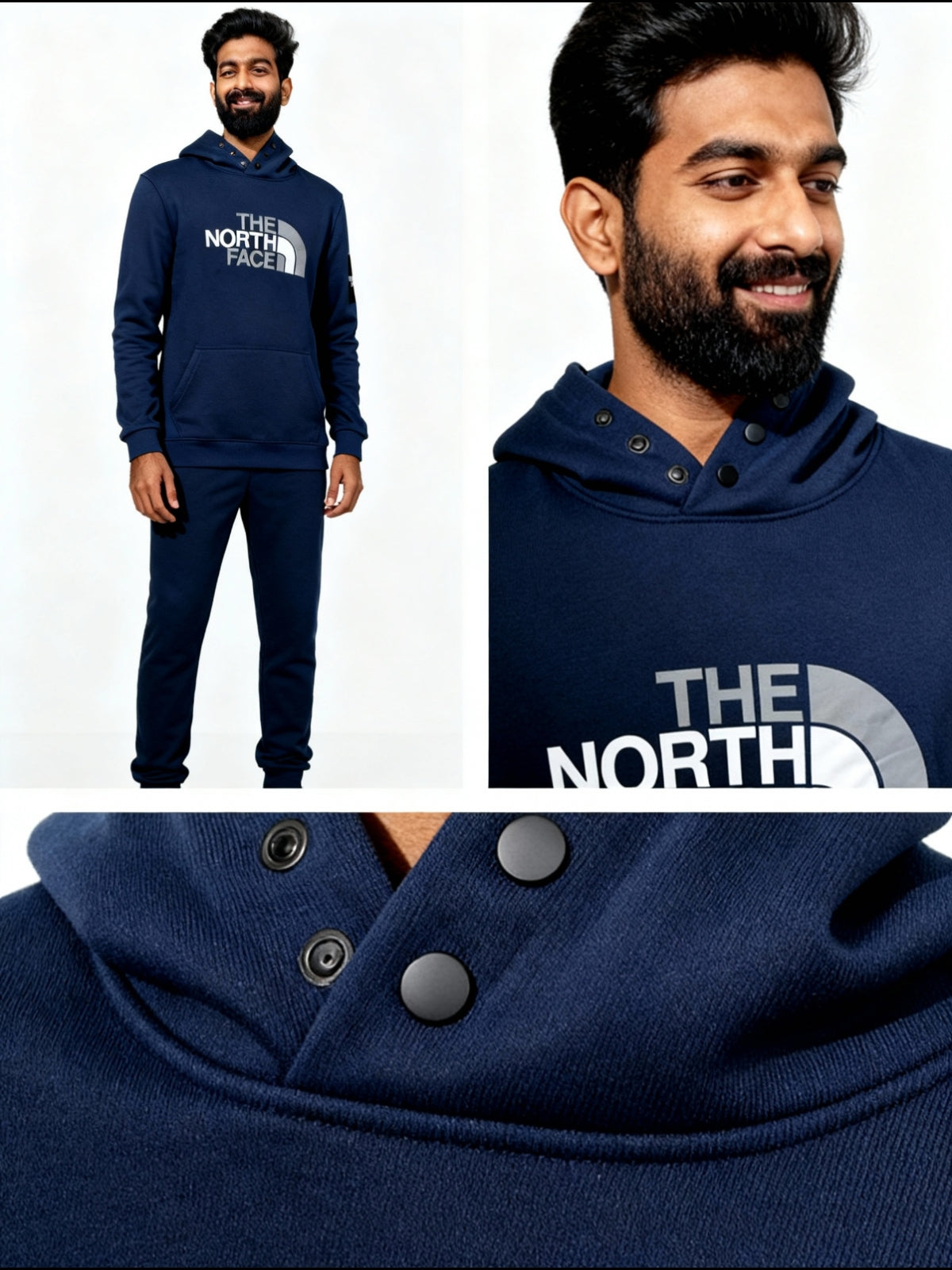 The North Face Snap Button Hoodie